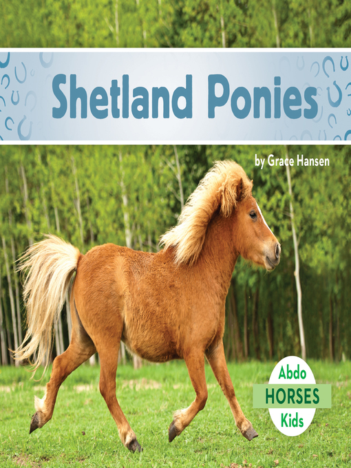 Cover image for Shetland Ponies